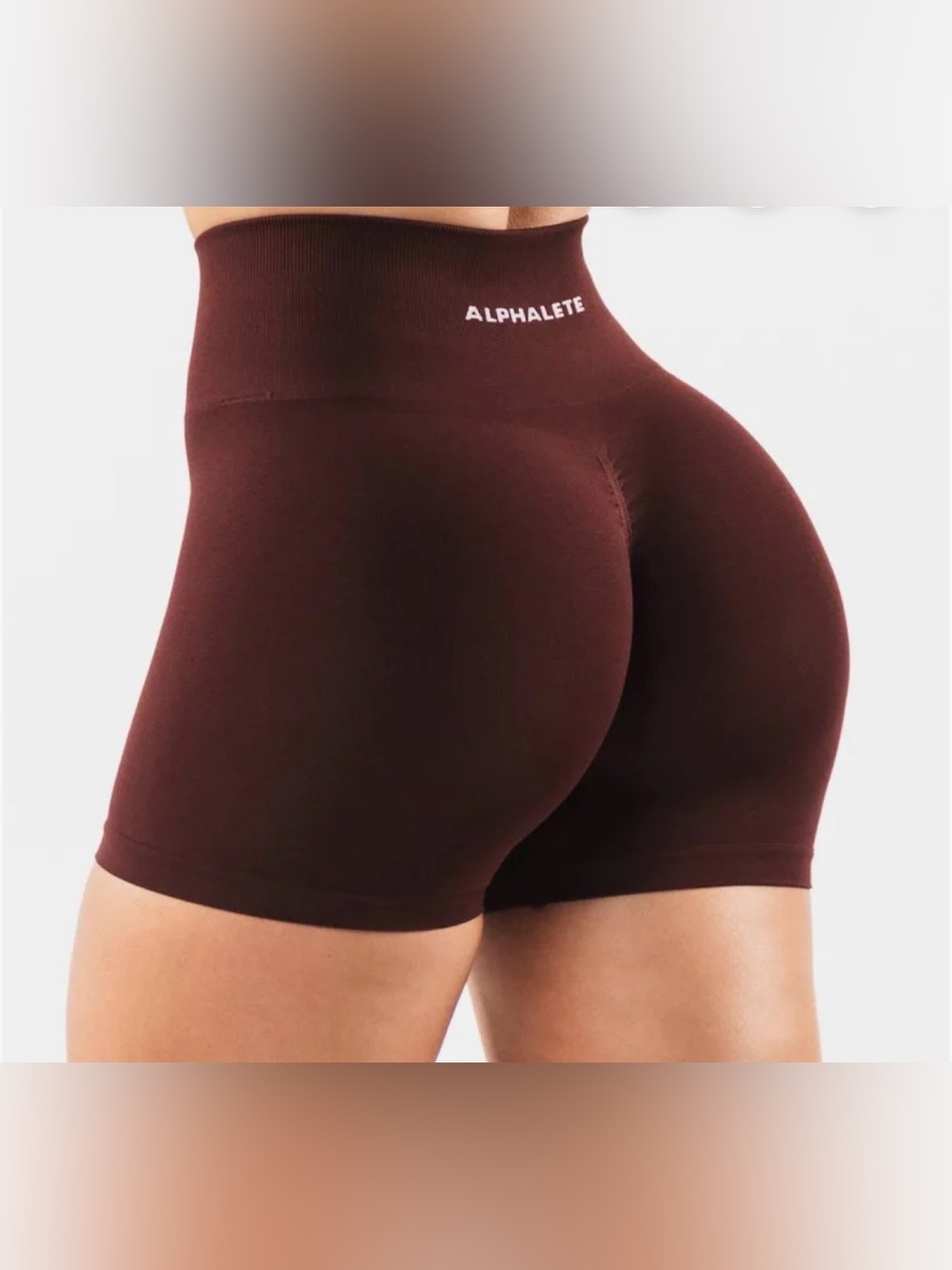 NWT Alphalete Amplify Short 4.5” - Sangria